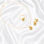 Textured Circular Gold design - 18k - image 2