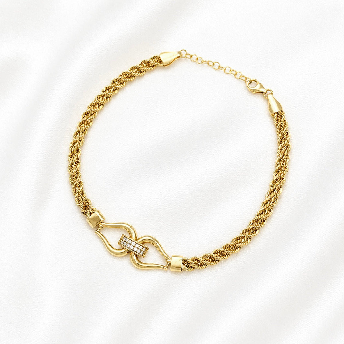 Rop Bracelet - 18k Gold - image 2