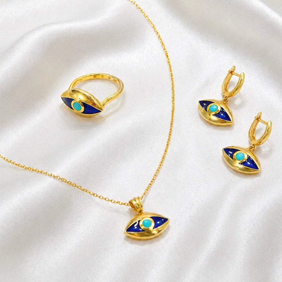 Evil Eye Set - 18k - image 1