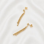 Rop Earring - Italian Desaign 18k - image 3