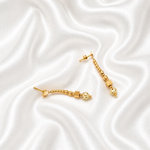 Popular Arabic Earring - 21k Gold - image 2