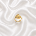 Popular Arabic Ring - 21k Gold - image 1