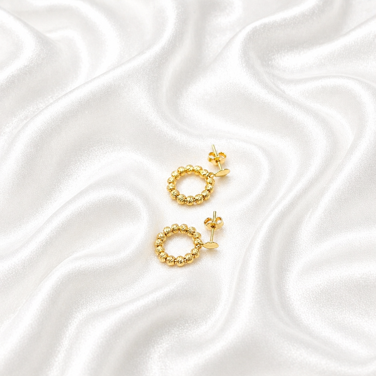 Exclusive Circular Design - Laser Cut 18k Gold - image 1